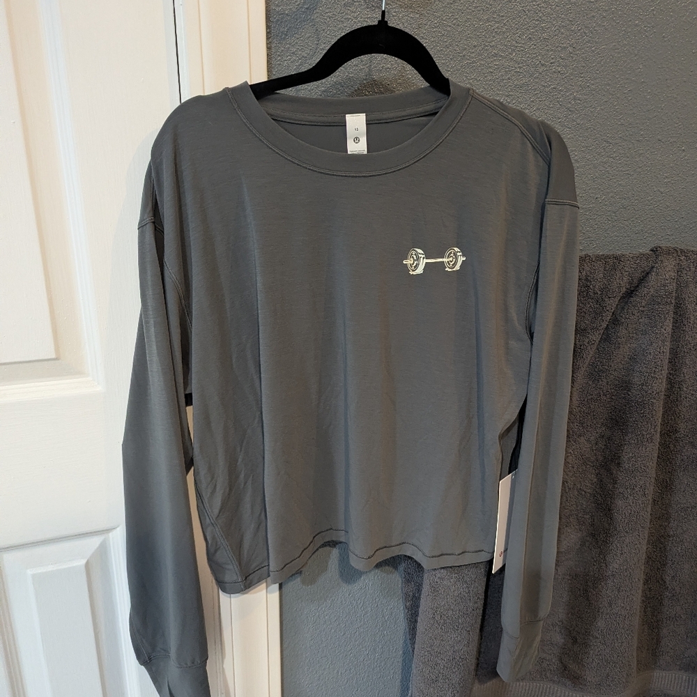 Barbell Baddie Lululemon Jersey Long Sleeve